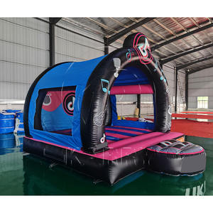 Château gonflable commercial Moonwalk <span class=keywords><strong>Tik</strong></span> <span class=keywords><strong>Tok</strong></span> pour location de fêtes d'enfants - Product Image 1