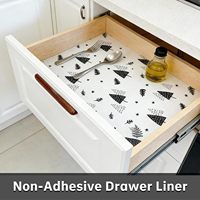 Rouleaux de tapis de protection EVA pour étagères, tapis antidérapants pour tiroirs, boîtes à outils, armoires, tapis de rangement pour réfrigérateur, nappes de table de luxe
