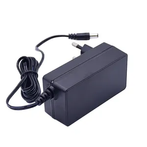 Wholesale 1m 24W AC/DC Adapter 5V to 24V Power Supply 1A to 3A 5A Switch EU Plug 24W Power Adapter