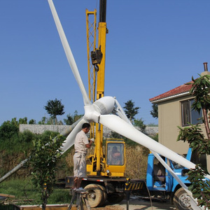 กังหันลมแนวนอนรุ่นใหม่ NE-G 10kw ระบบหมุนอัตโนมัติตามทิศทางลม HAWT สำหรับโรงงานและฟาร์ม เครื่องกำเนิดไฟฟ้าพลังงานลม NE-G 10KW ขายดีที่สุด - Product Image 3