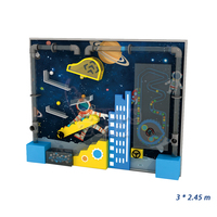 Centre Scientifique d'Apprentissage STEM : Expositions, Équipements de Jeux Intérieurs, Jeux de Balle Interactifs Personnalisés, Mur Scientifique, Jouets en Tuyaux