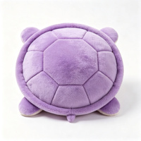 Coussin en peluche en forme de coquille de tortue mignon, jouet de cosplay doux et rembourré pour enfants