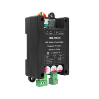 Ouvre-porte de garage GSM WH-120 Ultra EU 9-36V AC/DC, relais simple NO COM NC, télécommande noire pour allées de villas
