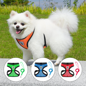Arnés para Perro C017 Joysing de Alta Calidad, Deportivo, Sólido, Simple, Ajustable, de Poliéster, Transpirable, con Correas Reflectantes Suaves para el Pecho, Lavable - Product Image 4