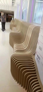 Mur-rideau en tube carré en aluminium extrudé pour immeubles d'appartements - Product Image 2