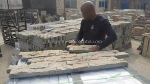 Tấm ốp tường đá phiến tự nhiên mỏng, thiết kế hiện đại, tùy chỉnh bán buôn cho ngoại thất biệt thự, ốp tường ngoài trời, kiểu ghép mảnh - Product Image 6