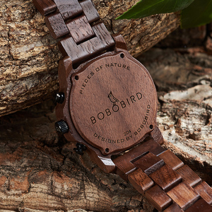 Bán Hàng Nóng Thân Thiện Với Môi Trọng Lượng Nhẹ Đồng Hồ Bằng Gỗ Người Đàn Ông Kết Cấu Độc Đáo Chất Lượng Cao Thạch Anh Biểu Tượng Tùy Chỉnh Thời Trang <span class=keywords><strong>Chronograph</strong></span> Ban Nhạc - Product Image 6