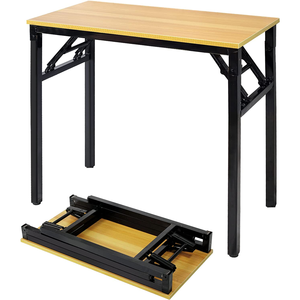 SKY-TOUCH Hauteur Réglable Jambes Multi-Fonctionnel Portable Bureau Pliant pour Chambre Jardin Camping Pique-Nique Café Utilisation Polyvalente - Product Image 6