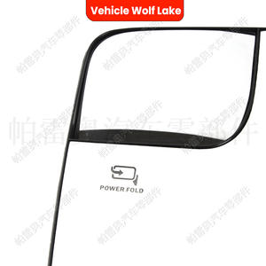 Verre de rétroviseur Vehicle Wolf Lake pour Ford F150 2011-2014, côté droit et gauche, pièce de rechange en ABS noir - Product Image 2