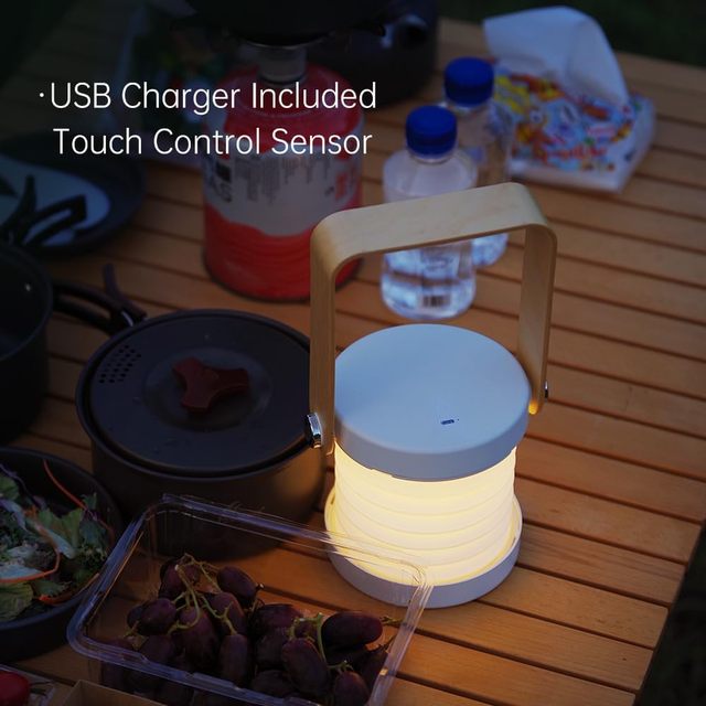 JANPIM 2024 Hot Sale Decoration Rechargeable Led Touch Sensor Table Light Lithium Battery Power Portable Reading Outdoor Light