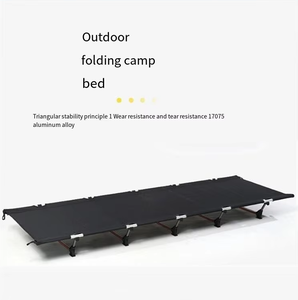 Modern <b>Mobile</b> Ultralight Steel Foldable <b>Cot</b> Compact Camping Bed for Bedroom Office Outdoors & Home Use - Product Image 2