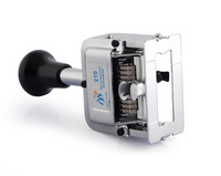 Machine de numérotation automatique manuelle à 8 chiffres en métal pour bureau, tampon auto-encreur pour l'impression sur papier