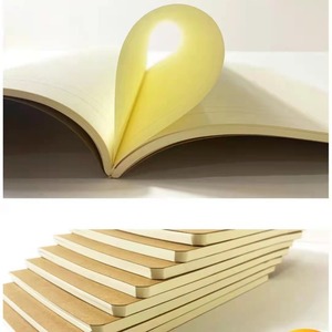 สมุดโน้ตกระดาษคราฟท์ ขนาด B5 A5 60 แผ่น เย็บเข้าเล่ม พิมพ์ยูวี - Product Image 4