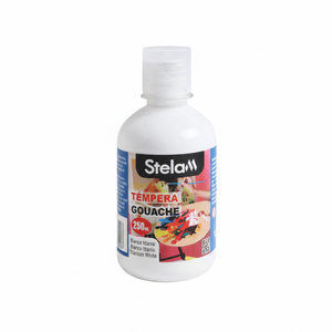 Titanio bianco 250ml Gouache Paint Set per artisti artigianato mezzo Versatile per tela di vetro pittura su carta resistente scatola di imballaggio - Product Image 2