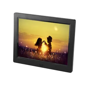 7 inch LED Khung ảnh điện thông minh Khung ảnh kỹ thuật số với MP3 MP4 Movie <span class=keywords><strong>Player</strong></span> 16:9 Màn hình hiển thị khung - Product Image 1