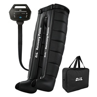 Bottes de compression, pantalons de récupération à compression d'air, masseur de jambes à 8 chambres et 6 modes pour soulager les douleurs musculaires