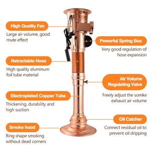Conducto flexible <span class=keywords><strong>de</strong></span> escape sin humo para interior <span class=keywords><strong>de</strong></span> Corea al por mayor escape telescópico para barbacoa con campana <span class=keywords><strong>de</strong></span> humo <span class=keywords><strong>de</strong></span> 300MM - Product Image 4