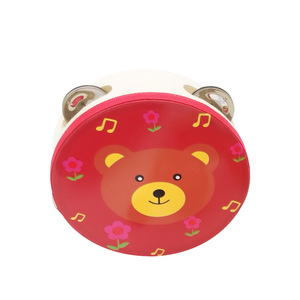 Juego de Instrumentos de Percusión Orff de Madera con Animales Adorables, Maraca, Castañuela, Pandereta, Agitador de Mano de Madera con Forma de Pez, Material Didáctico - Product Image 5