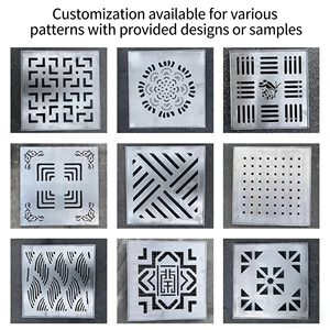 Rejilla de acero inoxidable 304 316 personalizada para aguas pluviales, cubierta invisible para alcantarillas en carreteras municipales - Product Image 3