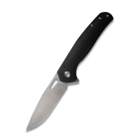 Couteau pliant en acier inoxydable à rayures noires avec manche G10, outil multifonctionnel pour bricolage, cuisine, extérieur, camping, EDC, OEM