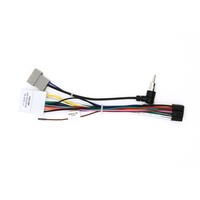 Autoradio DVD Meihua, cadre en plastique, panneau de navigation pour Nissan Sunny Versa 2015, faisceau de câblage