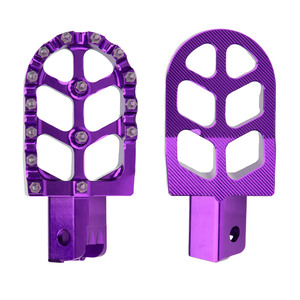 Bán buôn tùy chỉnh CNC gia công hợp kim nhôm anodized tất cả các màu xe máy phía trước phía sau bàn đạp chân chốt - Product Image 2