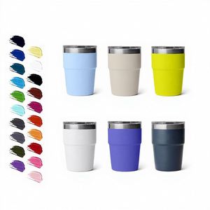 Wholesale 8oz 16oz 304 Stainless Steel Vacuum Insulated 12-24 Hours Thermal Insulation Folding Car <b>Thermos</b> <b>Cup</b>-Portable Home - Product Image 1