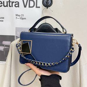 Bolsos de Hombro de Cuero PU al por Mayor, Bolsos de Mano Simples de Color Puro, Bolsos de Axila para Damas - Product Image 6
