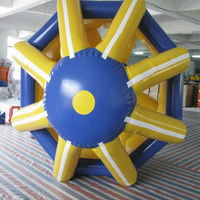 Summer Fun Gonflable Water Walking Floating Roller Ball pour l'exercice et les sports nautiques Jouet