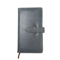 Logo personnalisé Eco Friendly Pu Leather Luxury Cover Travelers Pocket Planners and Notebooks Fabricant 2023