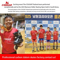 M-ONE-YH Patines en Línea de 4 Ruedas de Fibra de Carbono y Aluminio para Adolescentes, Niños y Niñas, con Rodamientos ABEC-9 y Ruedas de PU