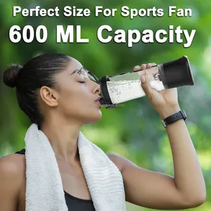 Fabrieksontwerp 600Ml Grote Capaciteit Draagbare Sport Juicer Fles Oplaadbare Vers Fruit Juicer Mixer Molen Blender