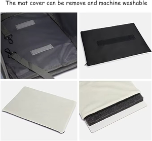 एयरलाइन ने टेलीस्कोपिक जिपर जाल के साथ चलने वाले कुत्ते के पालतू वाहक को मंजूरी दी - Product Image 4