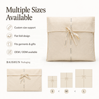 Sac de rangement en toile de coton biologique avec logo personnalisé, housse anti-poussière pour chaussures, ruban imprimé, boîte de rangement cadeau, organisateur de voyage, pour la maison, OEM, vêtements