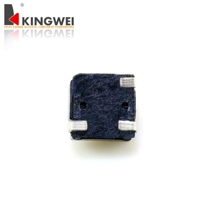 KINGWEI SMD บัซเซอร์แม่เหล็ก 4x4x2 มม. 3V 70dB 4kHz สีดำสำหรับสัญญาณเตือนภัยไซเรนแผงวงจร - Product Image 5