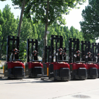 Gerbeur électrique RELILIFT CDD20 2 tonnes, hauteur de levage 2-3,5 m, type sur pied, alimenté par batterie, certifié CE pour la logistique d'entrepôt