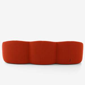 Sofá Moderno de 3 Plazas con Forma de Tulipán Redondeado, Sofá Envolvente de Lujo para Vestíbulo de Hotel - Product Image 4