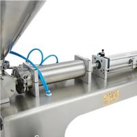 Machine de remplissage automatique pneumatique pour crème liquide de beurre de cacahuète et pâte de tomate, en acier inoxydable 304, pour sachets en plastique