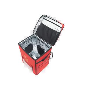 Congélateur à glace portable isolé en nylon avec logo personnalisé pour le stockage et la livraison de nourriture fabriqué en Inde - Product Image 2