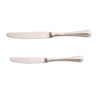 Ensemble de couteaux à dîner en acier inoxydable de qualité avec manche évidé Outils à fromage de cuisine 2 pièces
