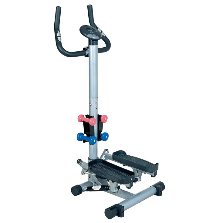 GS-303MDH Cardio Exercise Fat Burning Twister Body Swing Stepper with Handlebar for Home Use