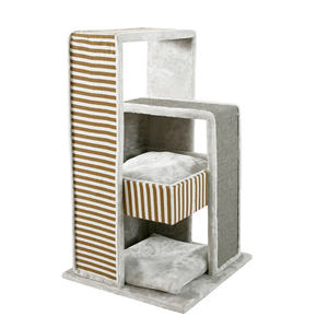 Longnew Pet Sisal Hoch Kätzchen Kratzen Post Spielzeug Große Katze Turm Condo Baum für Verkauf - Product Image 1