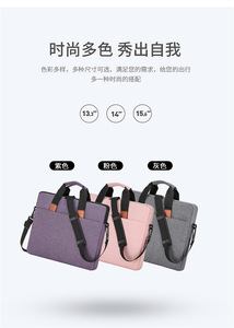 Bán Buôn Thời Trang Oxford Vai Duy Nhất Crossbody Máy Tính Xách Tay Túi Người Đàn Ông Của/Phụ Nữ Giản Dị Máy Tính Xách Tay Bìa Bền Sling - Product Image 5