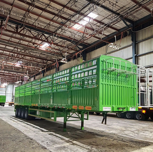 Semirremolque <span class=keywords><strong>de</strong></span> 3-4 Ejes, 40-60 Toneladas, con Paredes Laterales, Acero Resistente para Carga a Granel y Transporte Logístico Interurbano - Product Image 6