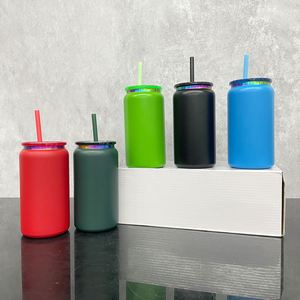 Gobelet en acier inoxydable 16 oz arc-en-ciel plaqué rouge et vert pour Noël, idéal pour la gravure laser - Expédié depuis l'entrepôt chinois - Product Image 4