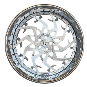 SYG-1020 Individuelles 2-3-teiliges Schmiederad, 115 mm 120 mm, Jede Beliebige Farbkombination, Felgen aus Luft- und Raumfahrt-Aluminium für Luxusautos - Product Image 4