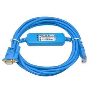 Amsamotion 1747-PIC suitable AB 5/01 5/02 5/03 SLC series PLC <span class=keywords><strong>สาย</strong></span>โปรแกรม PVC ทองแดง RS232 RS485 2*0.5มม. 24V 2.5ม. - Product Image 1