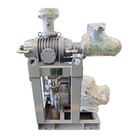 Système de pompe à vide rotative à anneau liquide portable JZJ2B, unité de pompage à moteur haute efficacité pour les textiles chimiques