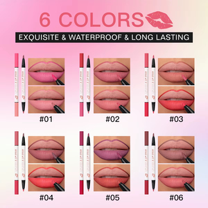 Delineador de labios mate a prueba de agua y manchas, personalizable, vegano, libre de crueldad animal, brillo labial líquido de alta pigmentación, de larga duración. - Product Image 4