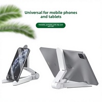 Nouveau design, support trépied universel en alliage d'aluminium pour tablettes et ordinateurs, réglable, pliable, portable, avec fonction de refroidissement, logo personnalisé